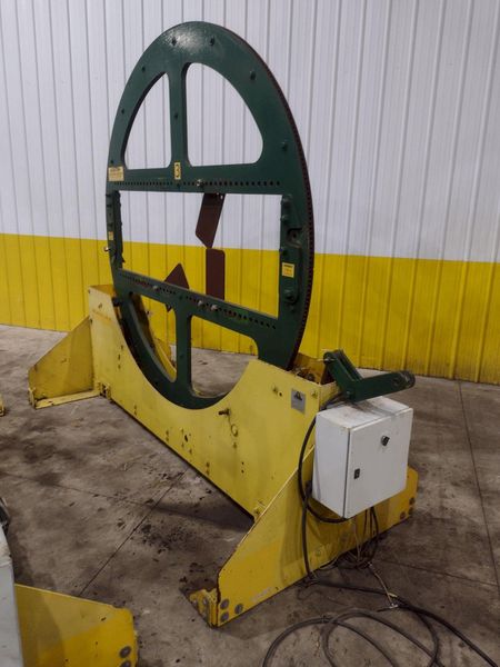 11,600 LBS RIMCO MODEL #R5-2450 ROTATOR POWERED I-BEAM ROLLOVER / ROTATOR MACHINE: STOCK #23597