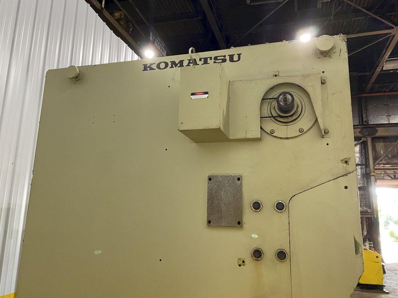 80 TON KOMATSU MODEL #OBP80 OBS GAP FRAME STAMPING PRESS, 3" STROKE: STOCK #18758