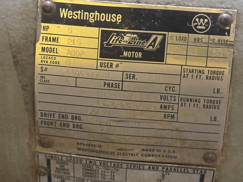 8' x 3/16" CINCINNATI MODEL #1408 MECHANICAL POWER SQUARING SHEAR: STOCK #22769