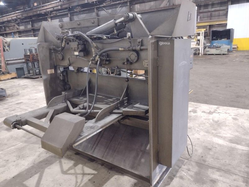 6' x 3/8" HTC MODEL #375-6S HYDRAULIC SHEAR: STOCK #21236