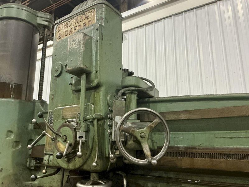 8' X 19" CINCINNATI BICKFORD MODEL #6E RADIAL DRILL: STOCK #18554