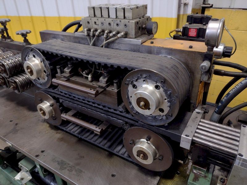 BURR OAK MODEL #VBHB RETURN TUBE BENDER & MODEL #MTCO STRAIGHTENER FEEDER: STOCK #15868
