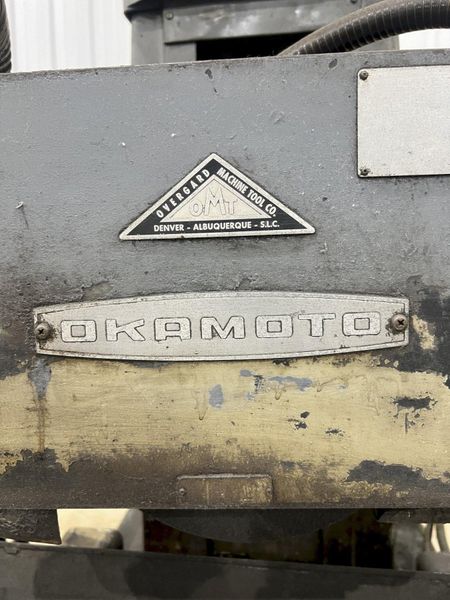 12" x 24" OKAMOTO MODEL #ACCUGAR-124N AUTOMATIC HORIZONTAL SURFACE GRINDER: STOCK #20674