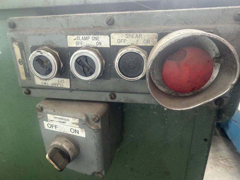 10" TUREK & HELLER HYDRAULIC SHEAR & CLAMP SYSTEM: STOCK #10634