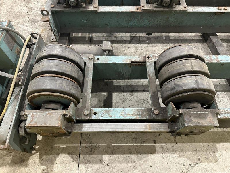 20 TON ARONSON MODEL #WWR-20 POWERED TANK TURNING ROLL SET WITH DRIVE & IDLER: STOCK #22313