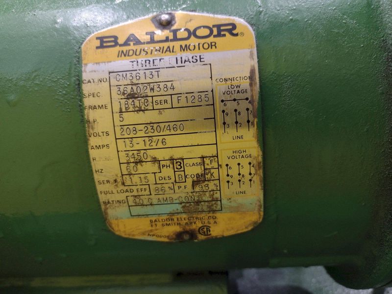 14" x 21" DOALL MODEL #TF-1421H VERTICAL TILTING BAND SAW: STOCK #21704