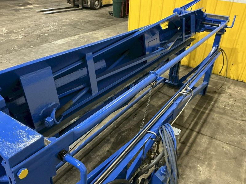8' X 12 GA PEXTO ROPER WHITNEY MODEL #812 HAND APRON BRAKE WIITH AIR ASSIST: STOCK #23150