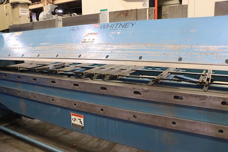 Roper Whitney AB1014K 10 Ga x 10′ CNC Folding Machine