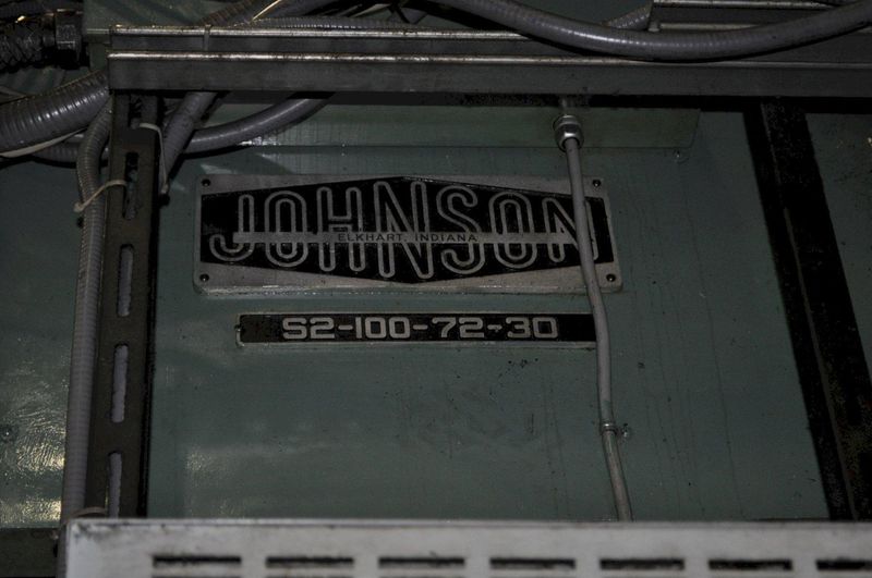 100 TON JOHNSON SSDC PRESS 72" X 30"