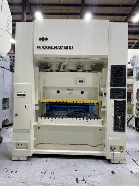 Komatsu E2M200 200 Ton Straight Side Mechanical Stamping Press