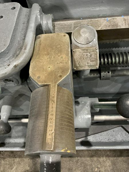 48" X 72" AMERICAN PACEMAKER ENGINE LATHE, 2.25" HOLE: STOCK #16192
