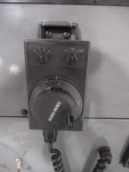 Roku-Roku GRM-658 CNC Vertical Machining Center, Fanuc 16i-M, 12 ATC, Renishaw NC3- Auction Item