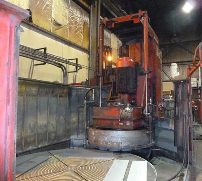 120" Mattison Geared Head, 144" Swg, 66" Wheel, 48" Vert, 300 HP, Quick Tilt Head, 1981, #4148
