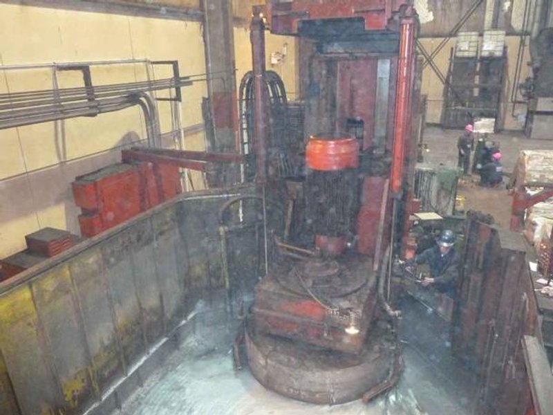 120" Mattison Geared Head, 144" Swg, 66" Wheel, 48" Vert, 300 HP, Quick Tilt Head, 1981, #4148