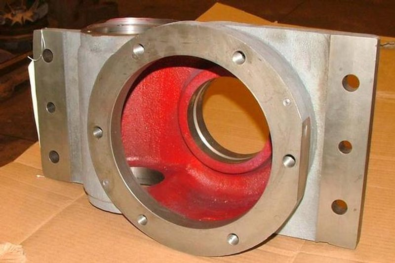 Blanchard New Saddle Traverse Gearbox Housing For 84", 96" or 100" Web Base Machines