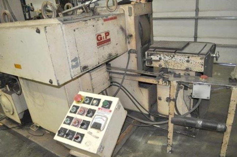 G & P Machinery 30 HP Double End Polishing Lathe