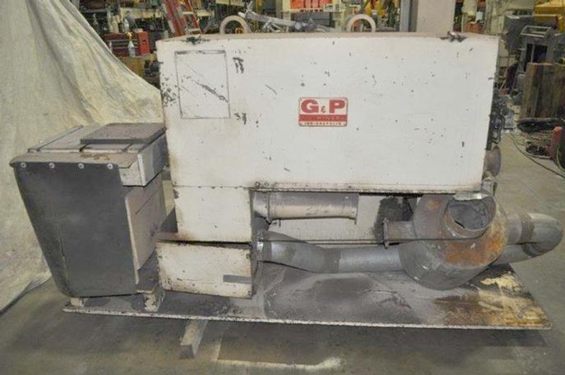 G & P Machinery 30 HP Double End Polishing Lathe