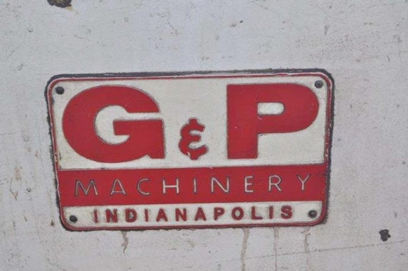 G & P Machinery 30 HP Double End Polishing Lathe