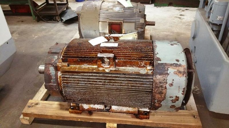 General Electric 300 HP Blanchard Motor Frame 449T