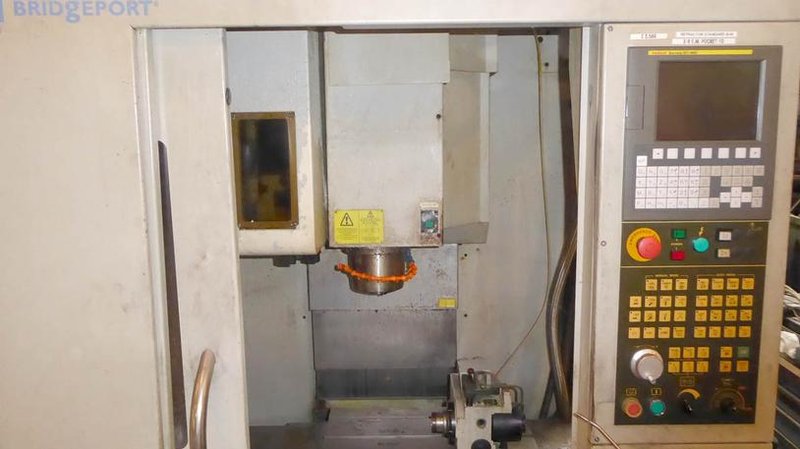 Hardinge GX 480 CNC Vertical Machining Center, 4th Axis, Fanuc Control, '07