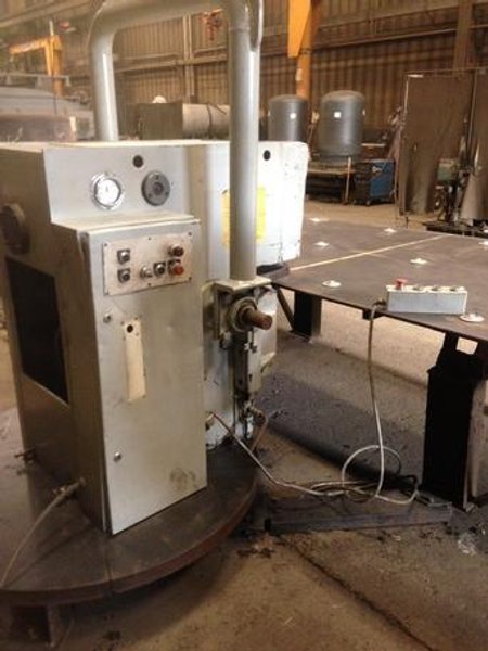 SMT-Pullmax X93 Beveler Bevel Angles 25-55 Deg, Up To 1" W Bevel X 2" Thick, Min. 1/8", 144" X 60" Roller Ball Table 