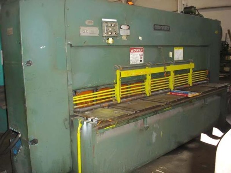 1/2" X 10' Cincinnati Century 4H10, 48" FOPBG, (2) Front Support Arms, 25 HP, 1976, #4098