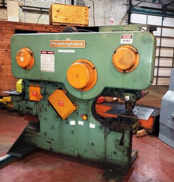Peddinghaus 210 Super 16, 88 Ton Mechanical Iron Worker, '80