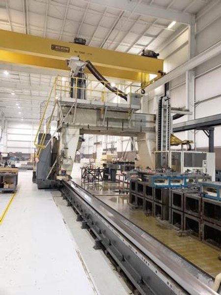 Cincinnati Mag/Fives U5-1500, 5 Face CNC Tvlg Gantry Milling Mach, 1152" X 144" X 60", '07