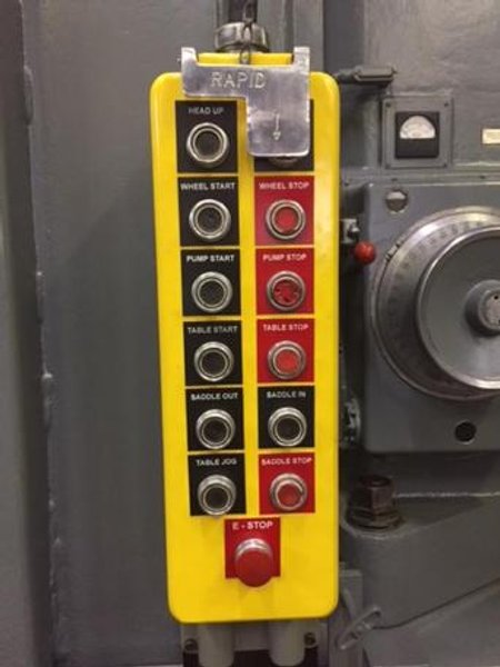 60" Blanchard #32D-60 Vertical Spindle Rotary Surface Grinder, '74