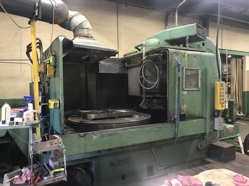 60" Blanchard #32D-60 Vertical Spindle Rotary Surface Grinder, '74