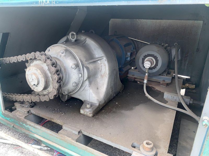 20,000 LB X 30" X .500" YODER COIL CRADLE & STRAIGHTENER FEED LINE: STOCK #13050