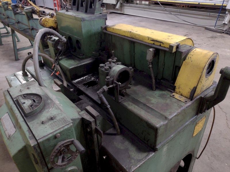 3/8" LEWIS MODEL #8CV WIRE STRAIGHTEN & CUT MACHINE: STOCK  16185