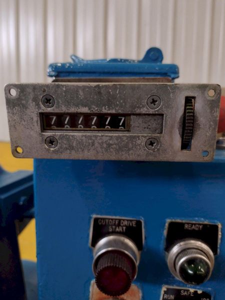 25 TON YODER MODEL #P25 CUTOFF PRESS, 2.25" STROKE: STOCK 15370