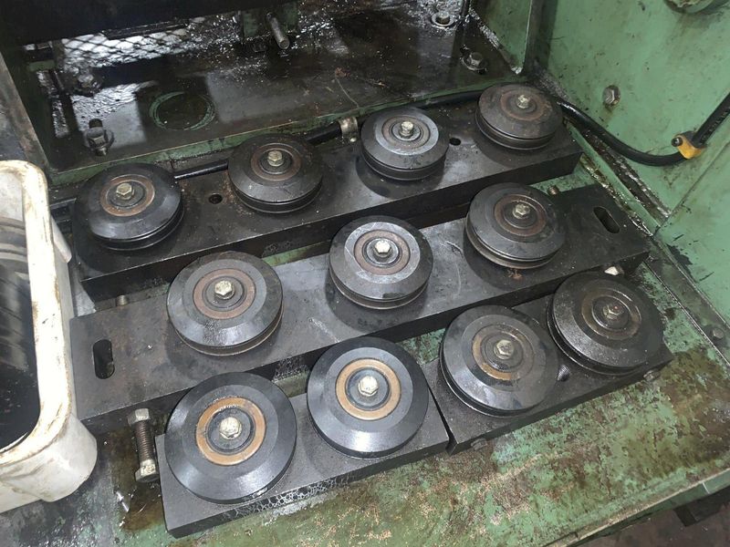 1/2" RMG MODEL SB-KS1207-02 TWO PLANE STRAIGHTENER WITH FEED: STOCK #12448