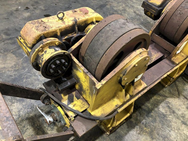 60 TON WELDWIRE MODEL #WER-60  POWERED TANK TURNING ROLLS WITH IDLER: STOCK #16905