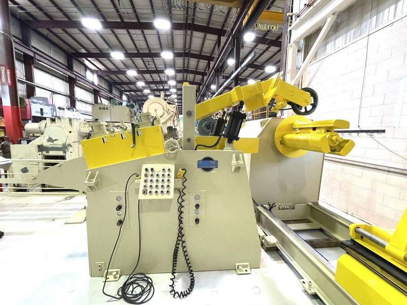COE Press 15,000 lbs x 24" Wide Servo Coil Feed Line