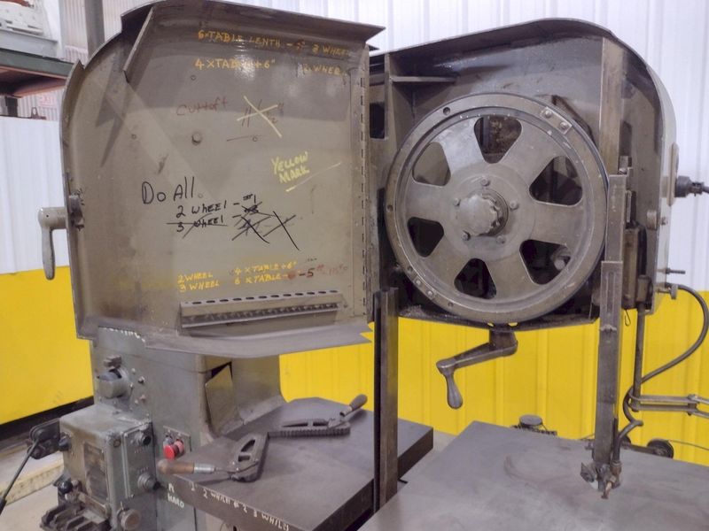 36" DOALL MODEL 3613-2 VERTICAL SAW: STOCK #21721
