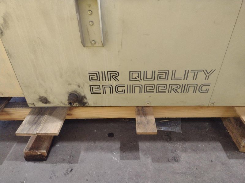 2,500 CFM 5 HP AIR QUALITY ENGINEERING MODEL #AQE4000 FUME COLLECTOR: STOCK #19648