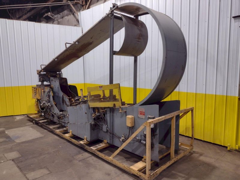 10,000 LB X 24" WIDE X .187" AIR FEEDS COIL CRADLE STRAIGHTENER / UNCOILER: STOCK 17042