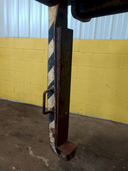 32,000 LB 16 TON X 20" TO 74" X 72" OD BRADLEY CRANE MOTORIZED COIL GRAB: STOCK 13231