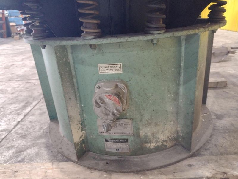 7 CUBIC FOOT X 48" SWECO MODEL #FMD7LR VIBRATORY BOWL PARTS FINISHER: STOCK #23140