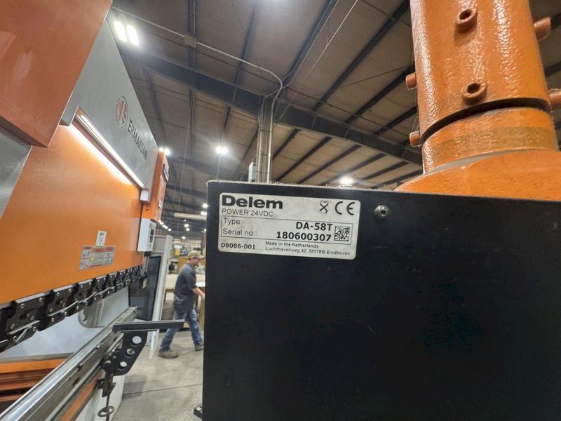 110 TON X 8'6" ERMAKSAN CNC HYDRAULIC PRESS BRAKE: STOCK #80654