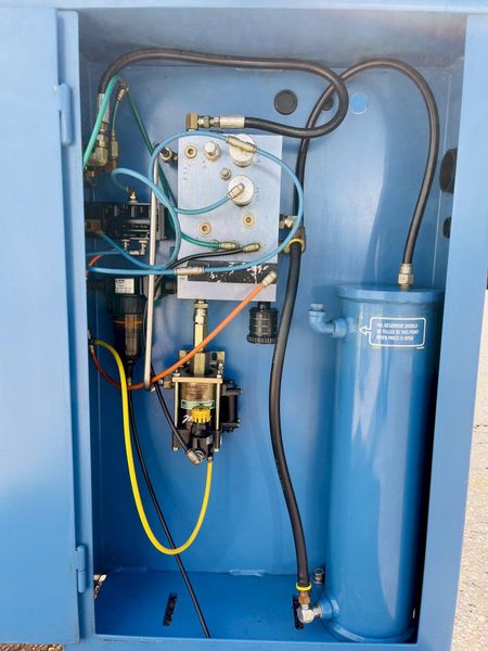 JWI J-Press, 3 Cubic Foot - 11 Plate Gasketed Hydraulic Filter Press - 630mm Plates