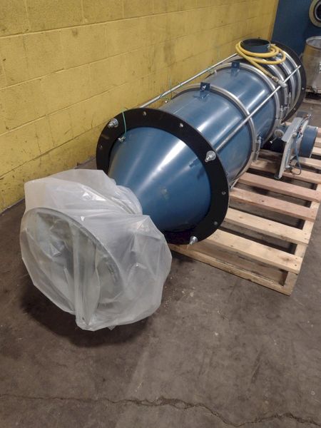 15 HP DUSTCONTROL MODEL #DC-11 & RAF-1600 DUST COLLECTOR SYSTEM: STOCK #17169