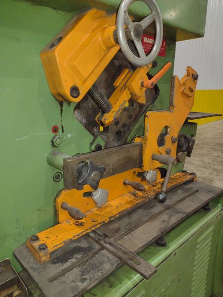 66 TON PEDDINGHAUS MODEL #66/110 PEDDIMASTER HYDRAULIC IRONWORKER: STOCK #22239