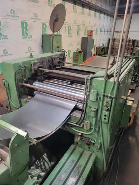 48" X 20,000 LBS RBI AUTOMATIC FEED DAHLSTROM CTL CUT TO LENGTH LINE ENTRY: STOCK #19768