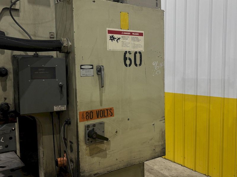 60 TON KOMATSU MODEL #OBS60-2 GAP FRAME STAMPING PRESS: STOCK #23253