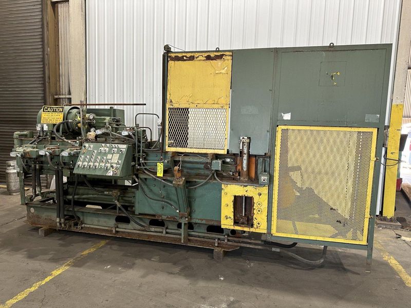12" X 6" GALLAND HENNING MODEL #12DC DUAL COMPRESSION METAL SCRAP BALER: STOCK #21846