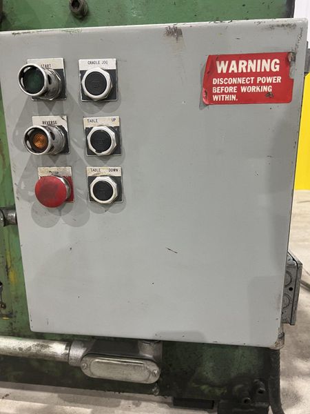 24" x .25" BRATTAN MODEL #10H-250-24W-60D-13000 MOTORIZED COIL STRIP STRAIGHTENER: STOCK #20252