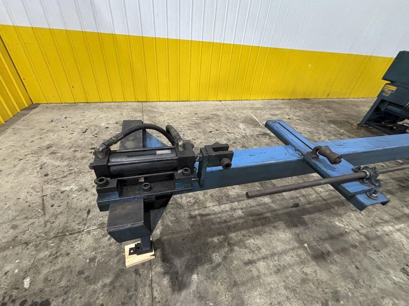 2" WALLACE MODEL #1002 PROGRAMMABLE HYDRAULIC PIPE & TUBE BENDER: STOCK #23183
